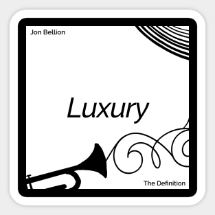 Luxury Sticker